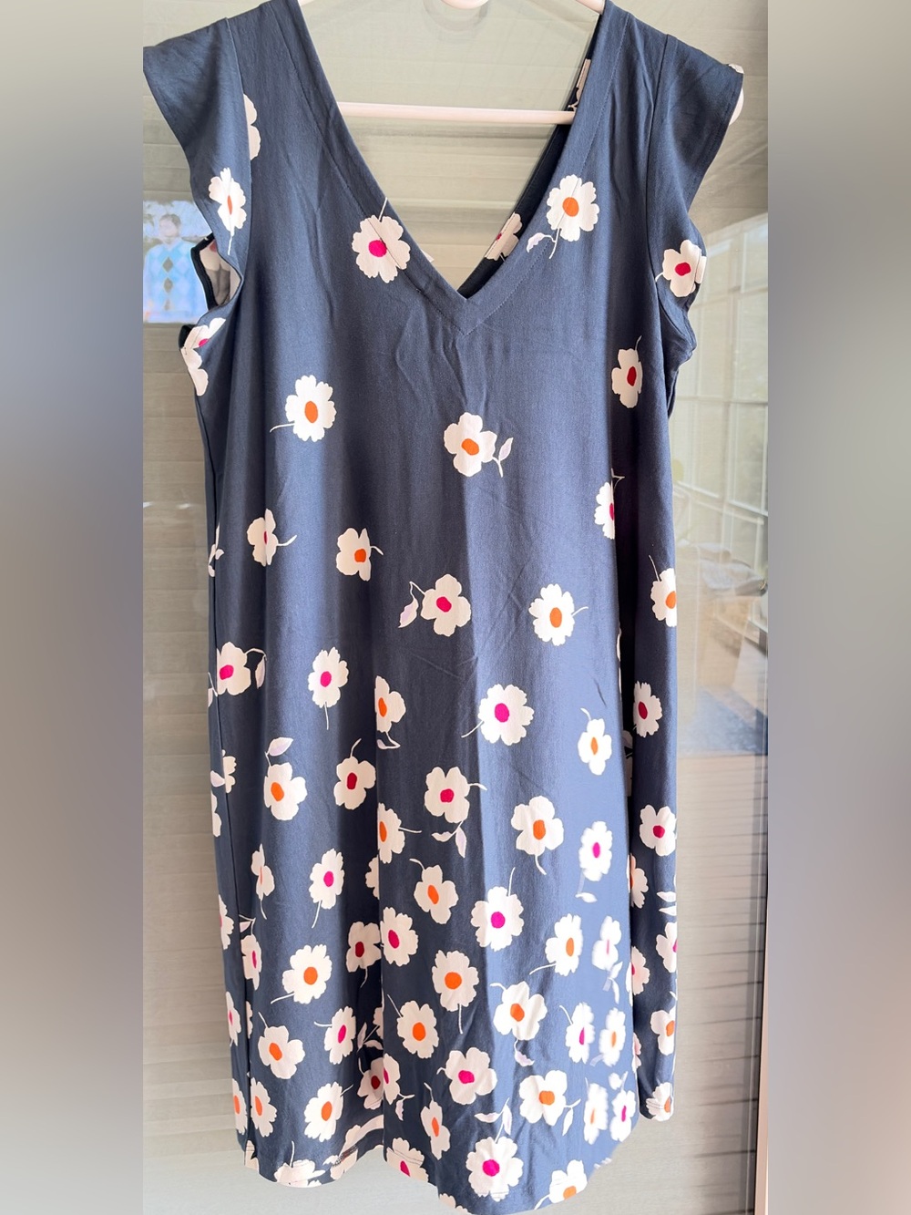 LOFT floral print dress